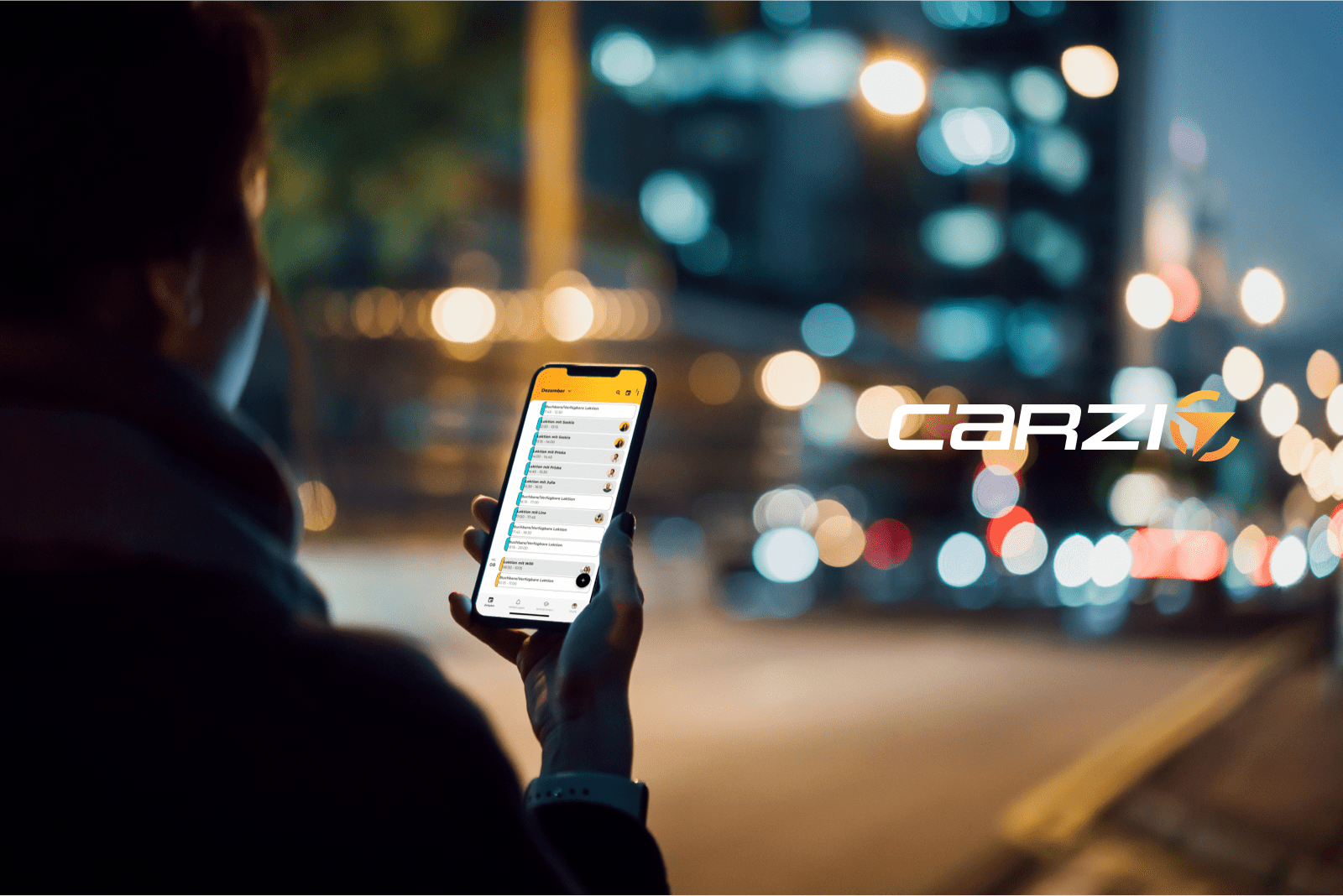 carzi App für Fahrschüler